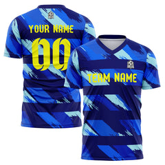 Benutzerdefinierte Fußballuniform Jersey Kinder Erwachsene Personalisiertes Set Jersey Shirt