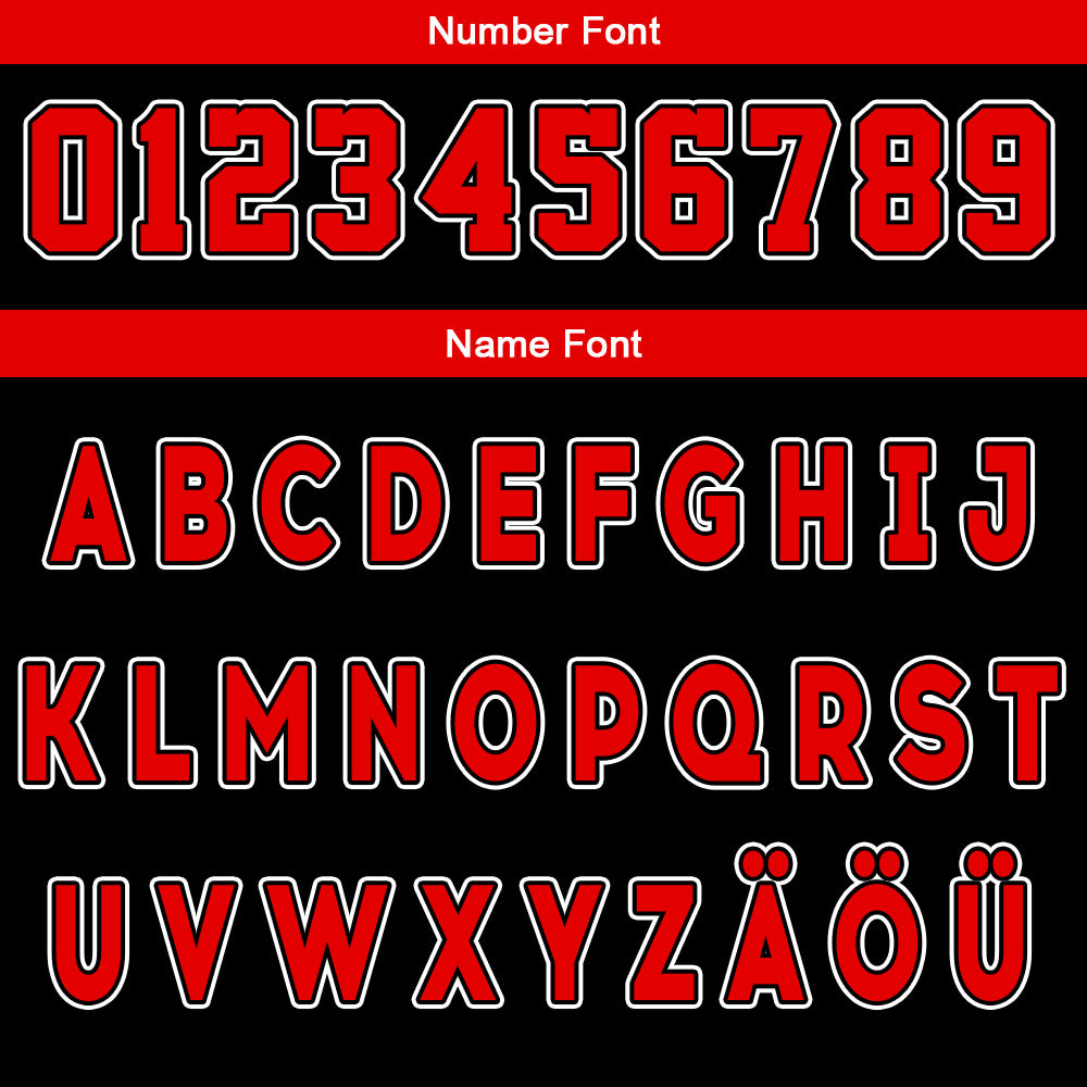 Benutzerdefinierte Schwarz Rot Reversible Basketball Jersey Personalisierte Drucken Name Nummer Logo