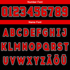Benutzerdefinierte Schwarz Rot Reversible Basketball Jersey Personalisierte Drucken Name Nummer Logo