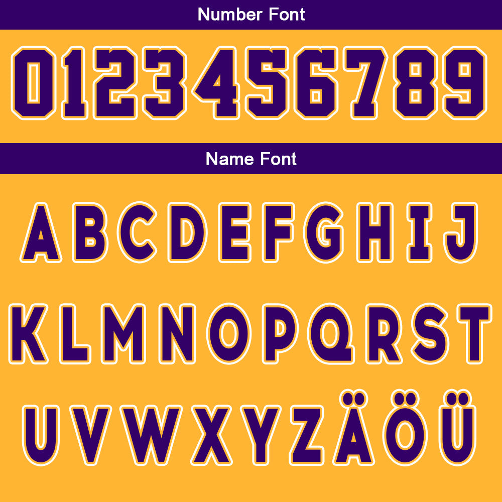 Benutzerdefinierte Gelb Lila Reversible Basketball Jersey Personalisierte Drucken Name Nummer Logo
