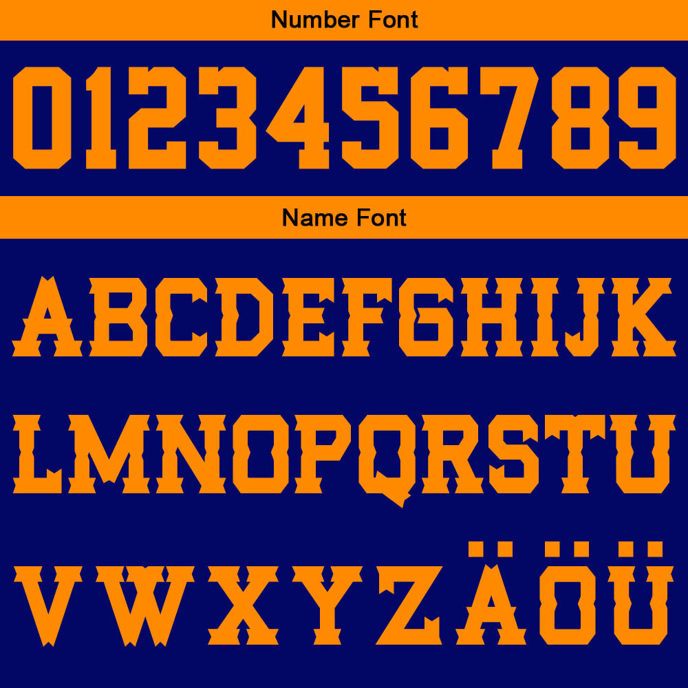 Benutzerdefinierter Blau Orange Basketball Jersey Uniform Anzug gedruckt Ihr Logo Name Nummer