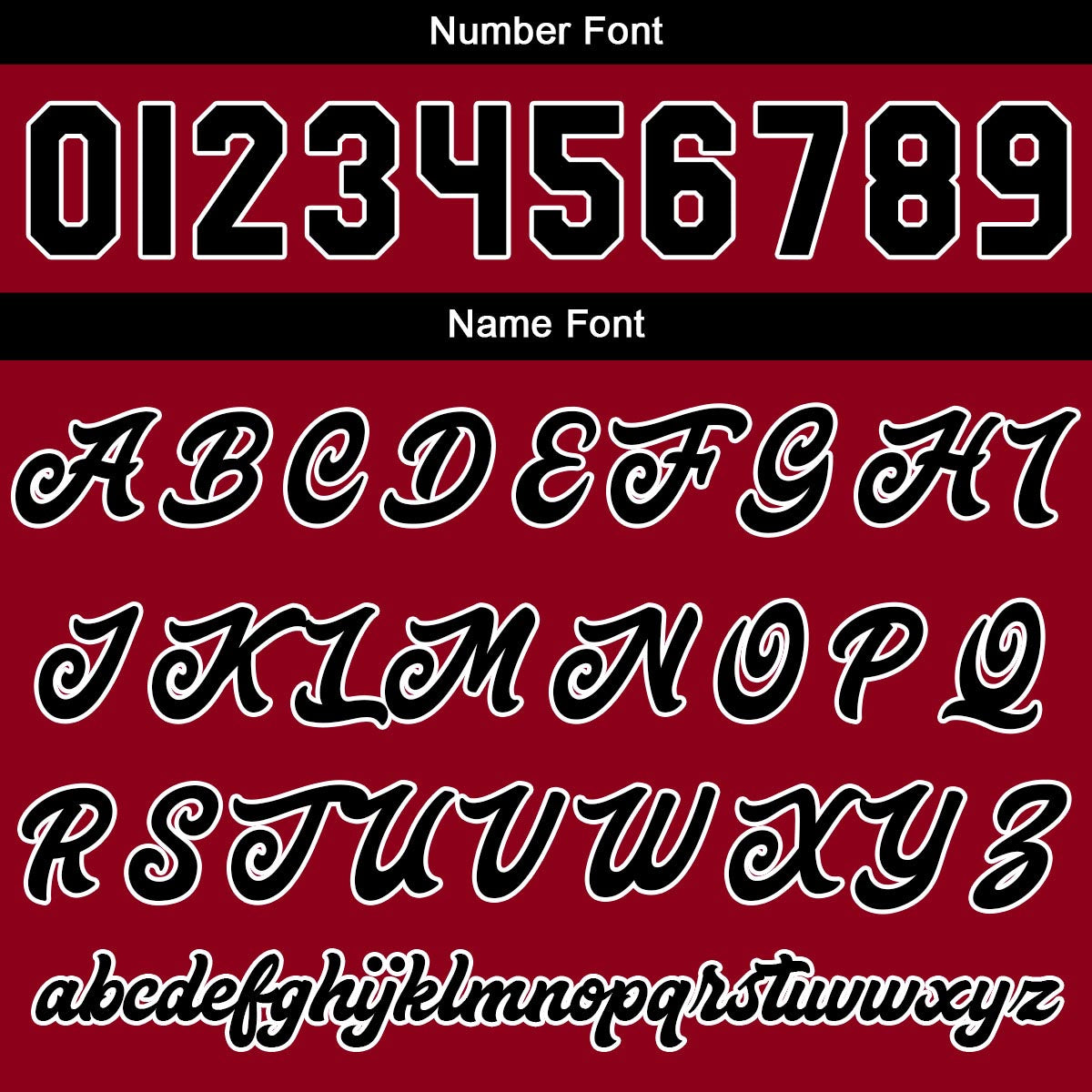 Benutzerdefinierte Verlauf Varsity-Jacke. Letterman-Jacke Rot Schwarz
