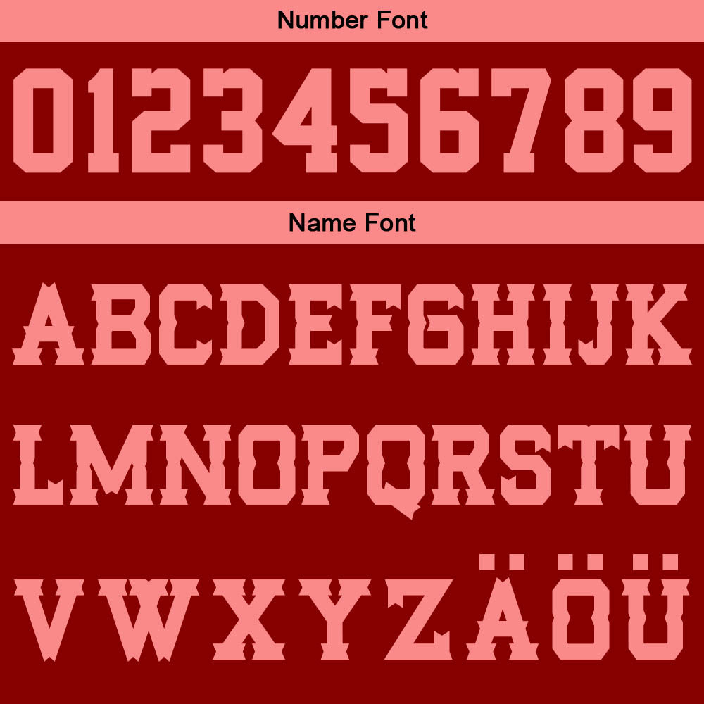 Benutzerdefinierter Rot Pink Basketball Jersey Uniform Anzug gedruckt Ihr Logo Name Nummer
