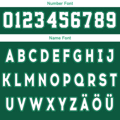 Benutzerdefinierte Grün Weiß Reversible Basketball Jersey Personalisierte Drucken Name Nummer Logo