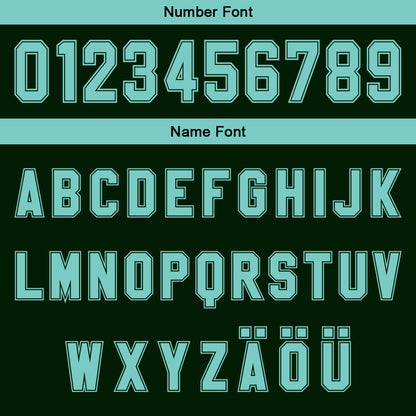 Benutzerdefinierter Olivgrün Blau Farbverlauf Basketball Jersey Uniform Anzug gedruckt Ihr Logo Name Nummer