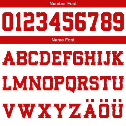 Benutzerdefinierter Weiß Rot Basketball Jersey Uniform Anzug gedruckt Ihr Logo Name Nummer