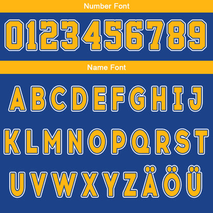 Benutzerdefinierte Blau Gelb Reversible Basketball Jersey Personalisierte Drucken Name Nummer Logo