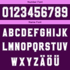 Benutzerdefinierter Lila Helllila Farbverlauf Basketball Jersey Uniform Anzug gedruckt Ihr Logo Name Nummer