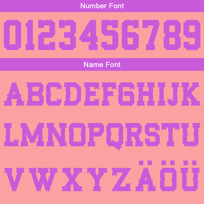 Benutzerdefinierter Pink Lila Basketball Jersey Uniform Anzug gedruckt Ihr Logo Name Nummer