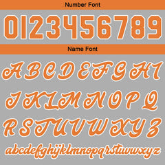 Benutzerdefinierte Orange Varsity-Jacke. Letterman-Jacke für Männer, Frauen und Jugendliche