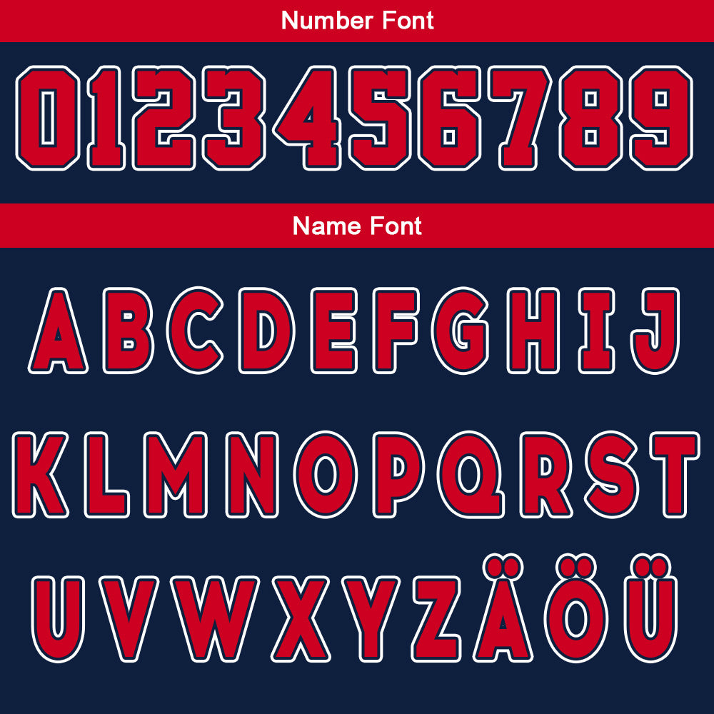 Benutzerdefinierte Marine Rot Reversible Basketball Jersey Personalisierte Drucken Name Nummer Logo