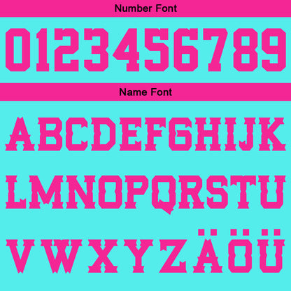 Benutzerdefinierter Petrol Pink Basketball Jersey Uniform Anzug gedruckt Ihr Logo Name Nummer