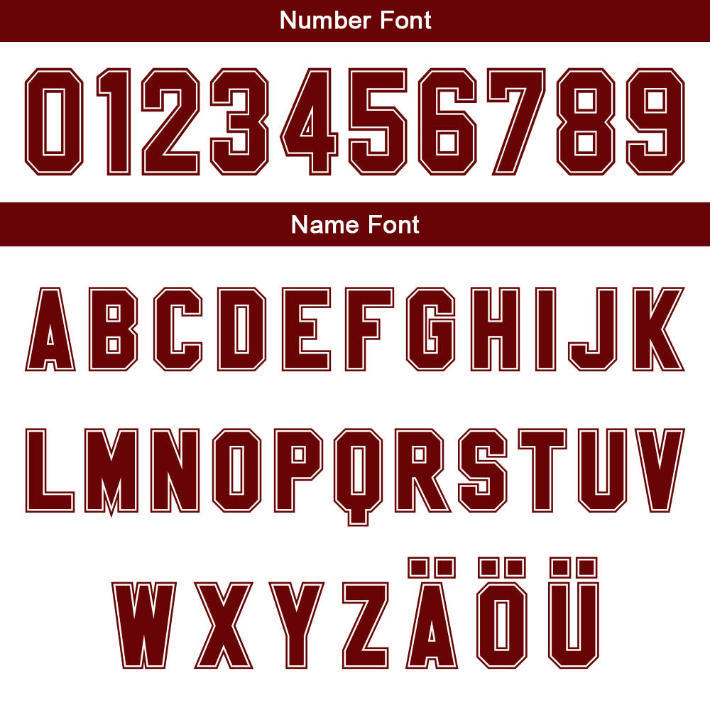 Benutzerdefinierter Weiß Rot Braun Farbverlauf Basketball Jersey Uniform Anzug gedruckt Ihr Logo Name Nummer