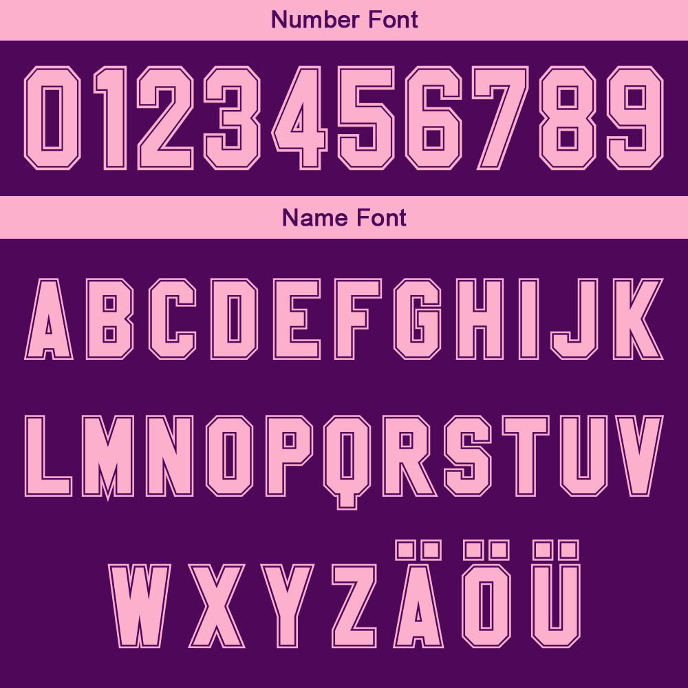 Benutzerdefinierter Lila Rosa Farbverlauf Basketball Jersey Uniform Anzug gedruckt Ihr Logo Name Nummer