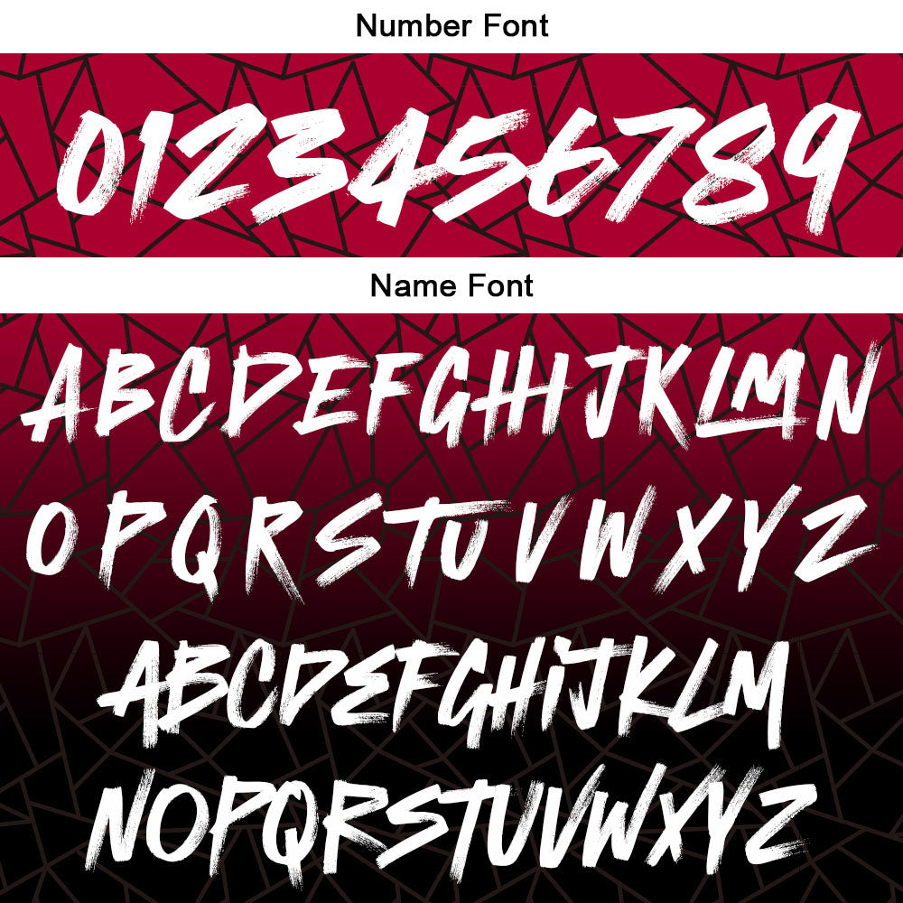 Benutzerdefinierte Reversible Basketball Jersey Personalisierte Print Name Nummer Logo Flaw-Rot&Schwarz