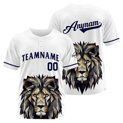 Benutzerdefinierte Baseball Jersey Personalisierte Baseball Shirt genäht und Druck Weiß