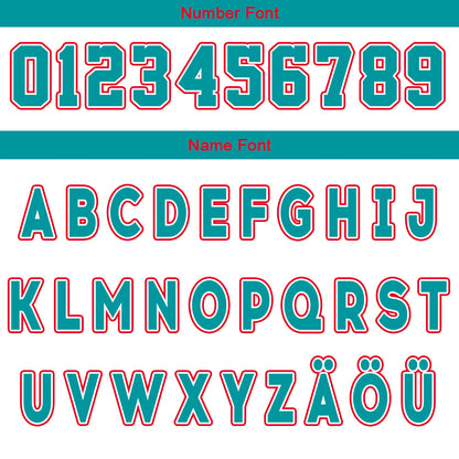 Benutzerdefinierte Weiß Cyan Rot Reversible Basketball Jersey Personalisierte Drucken Name Nummer Logo