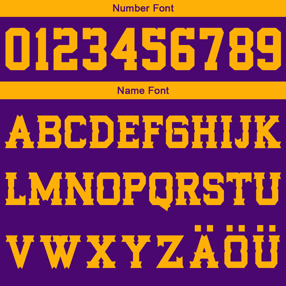 Benutzerdefinierter Gelb Lila Basketball Jersey Uniform Anzug gedruckt Ihr Logo Name Nummer