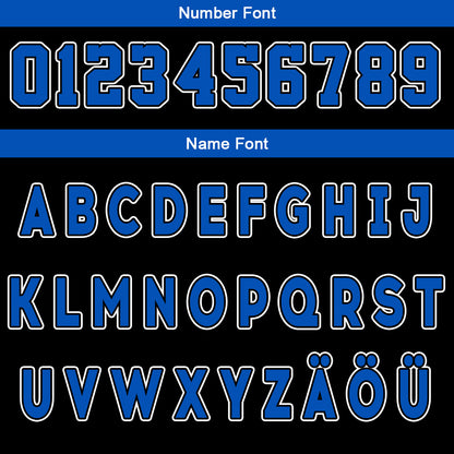 Benutzerdefinierte Schwarz Blau Reversible Basketball Jersey Personalisierte Drucken Name Nummer Logo