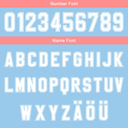 Benutzerdefinierter Blau Rosa Weiß Farbverlauf Basketball Jersey Uniform Anzug gedruckt Ihr Logo Name Nummer