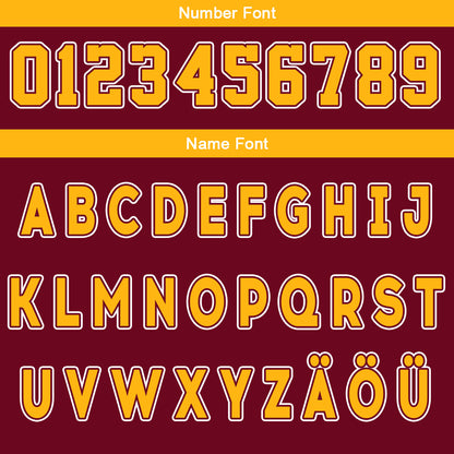 Benutzerdefinierte Rot Gelb Reversible Basketball Jersey Personalisierte Drucken Name Nummer Logo