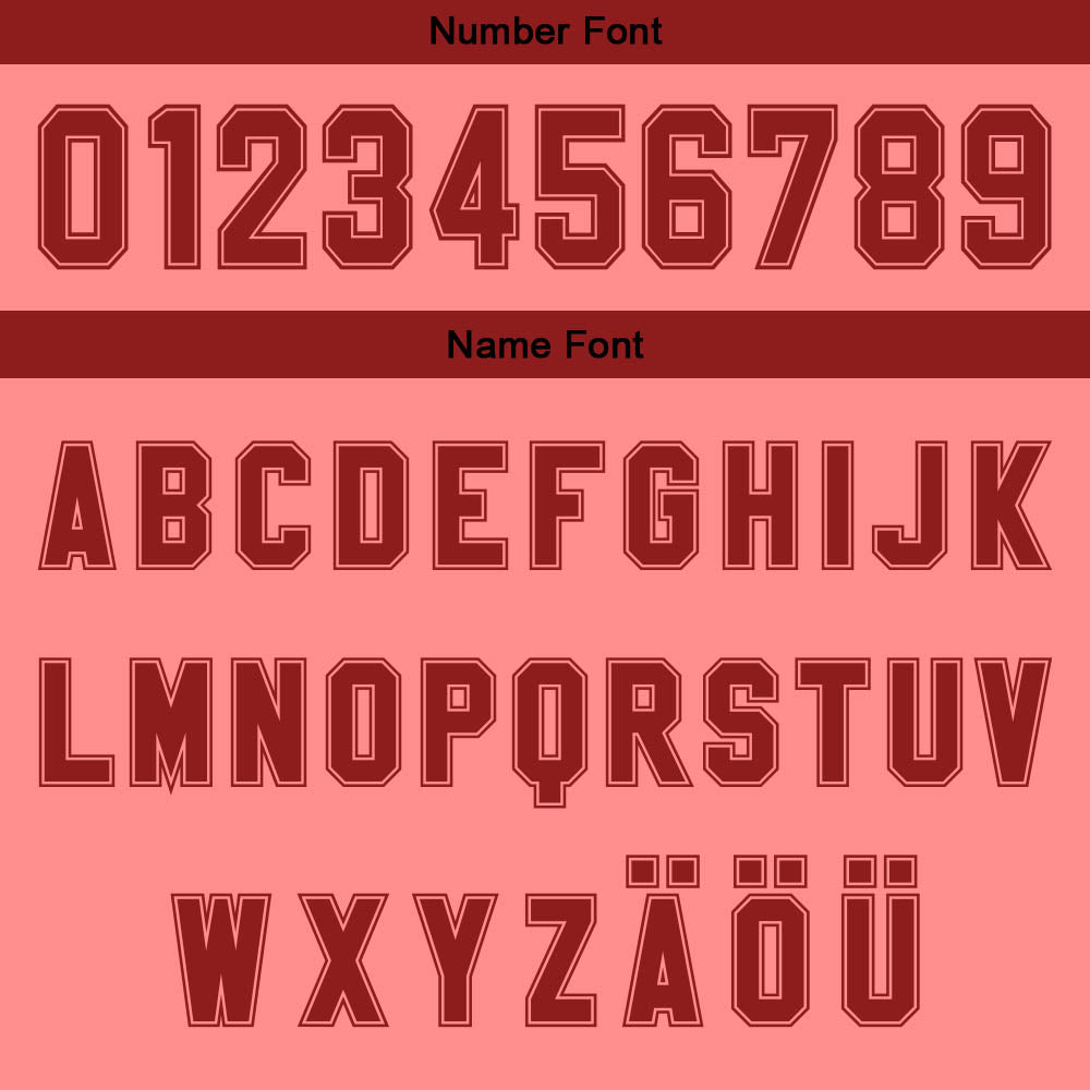 Benutzerdefinierter Rosa Rot Farbverlauf Basketball Jersey Uniform Anzug gedruckt Ihr Logo Name Nummer