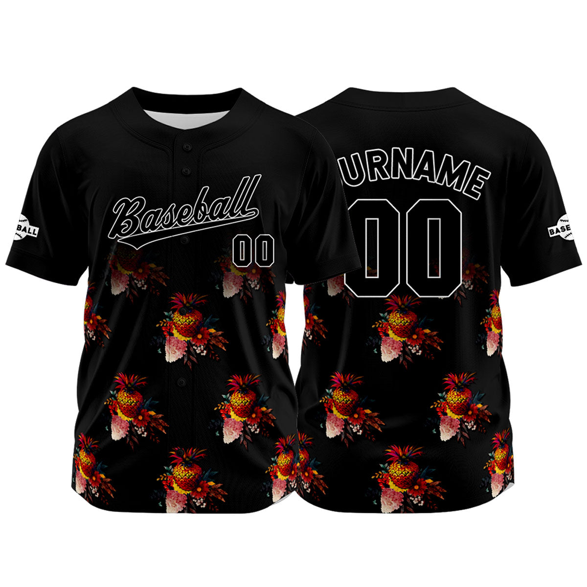 Benutzerdefiniert Schwarz Baseball Uniformen Drucken für Jungs Mädchen und Kinder Machen Ihr Team Mehr Vielfältig
