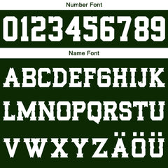 Benutzerdefinierter Olivgrün Weiß Basketball Jersey Uniform Anzug gedruckt Ihr Logo Name Nummer