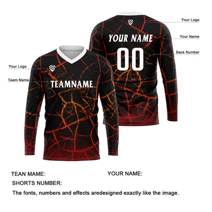 Kundenspezifisches Rot Basketball Fußball Schießen langes T-Shirt für Erwachsene und Kinder