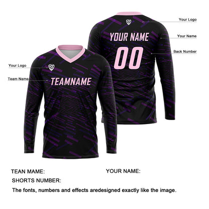 Kundenspezifisches Lila Rosa Basketball Fußball Schießen langes T-Shirt für Erwachsene und Kinder