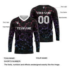 Kundenspezifisches Schwarz Weiß Rosa Basketball Fußball Schießen langes T-Shirt für Erwachsene und Kinder