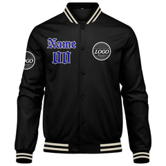 Benutzerdefinierte Verlauf Varsity-Jacke. Letterman-Jacke Royal