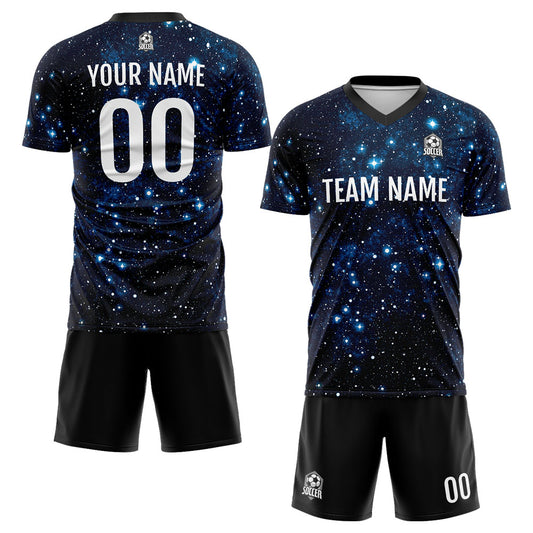 Benutzerdefinierte Fußballuniform Jersey Kinder Erwachsene Personalisiertes Set Jersey Shirt