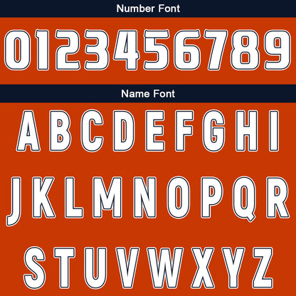Benutzerdefinierte Orange Marine Reversible Basketball Jersey Personalisierte Drucken Name Nummer Logo