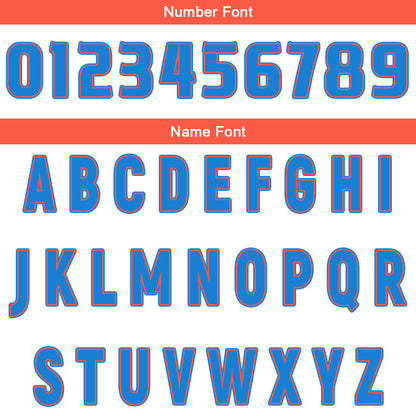 Benutzerdefinierte Weiß Orange Blau Reversible Basketball Jersey Personalisierte Drucken Name Nummer Logo