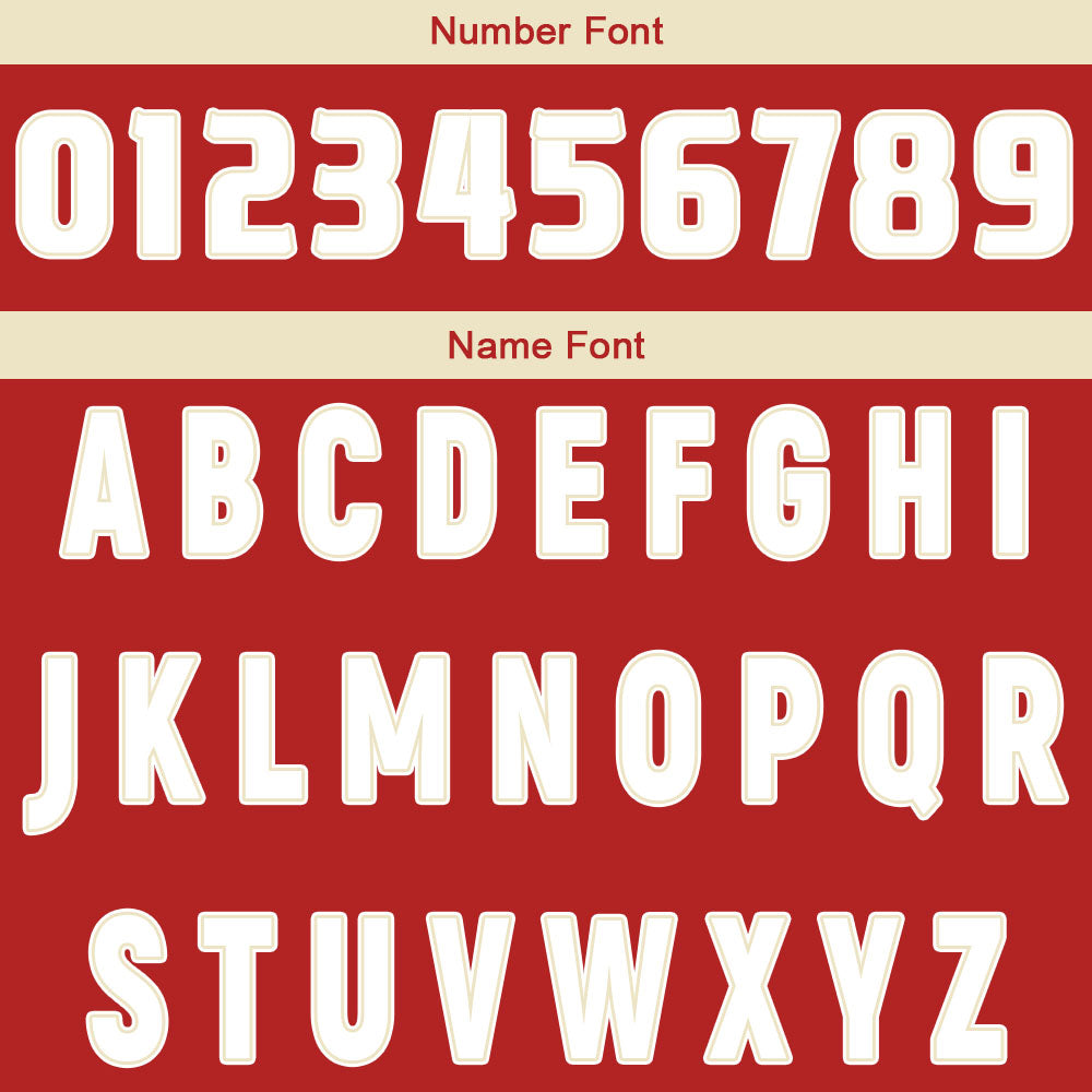 Benutzerdefinierte Rot Creme Reversible Basketball Jersey Personalisierte Drucken Name Nummer Logo