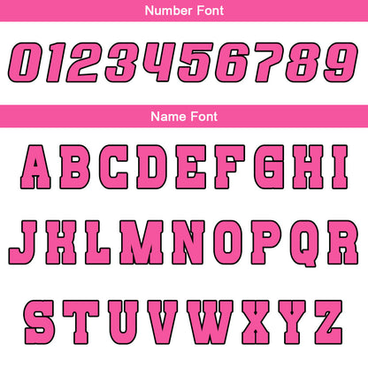 Benutzerdefinierte Weiß Rosa Reversible Basketball Jersey Personalisierte Drucken Name Nummer Logo