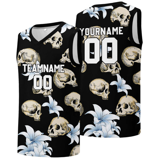 Individuelle Basketball-Jersey für Männer und Frauen. Gestickter und gedruckter Name, Nummer und Logo