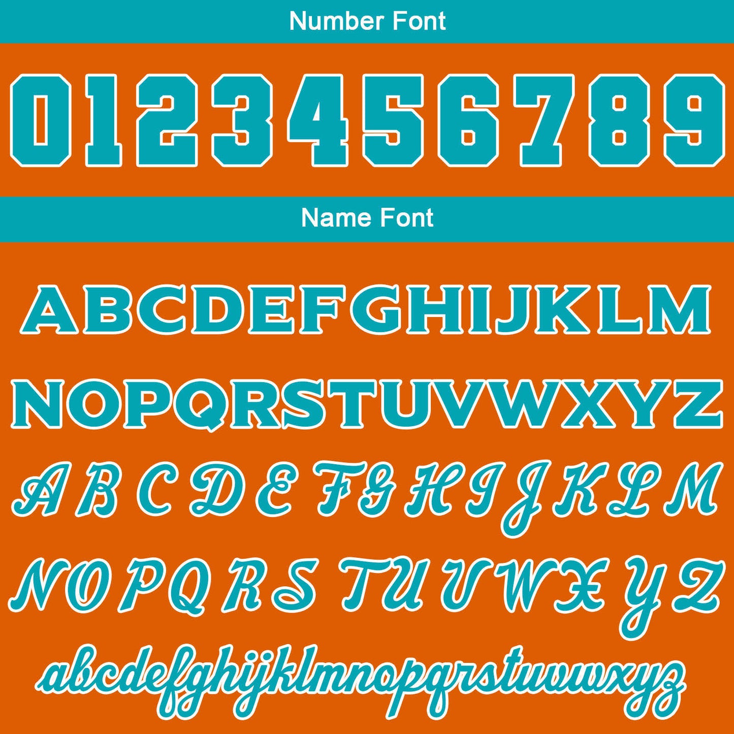 Benutzerdefinierte Varsity-Jacke. Letterman-Jacke für Männer, Frauen und Jugendliche Orange Teal