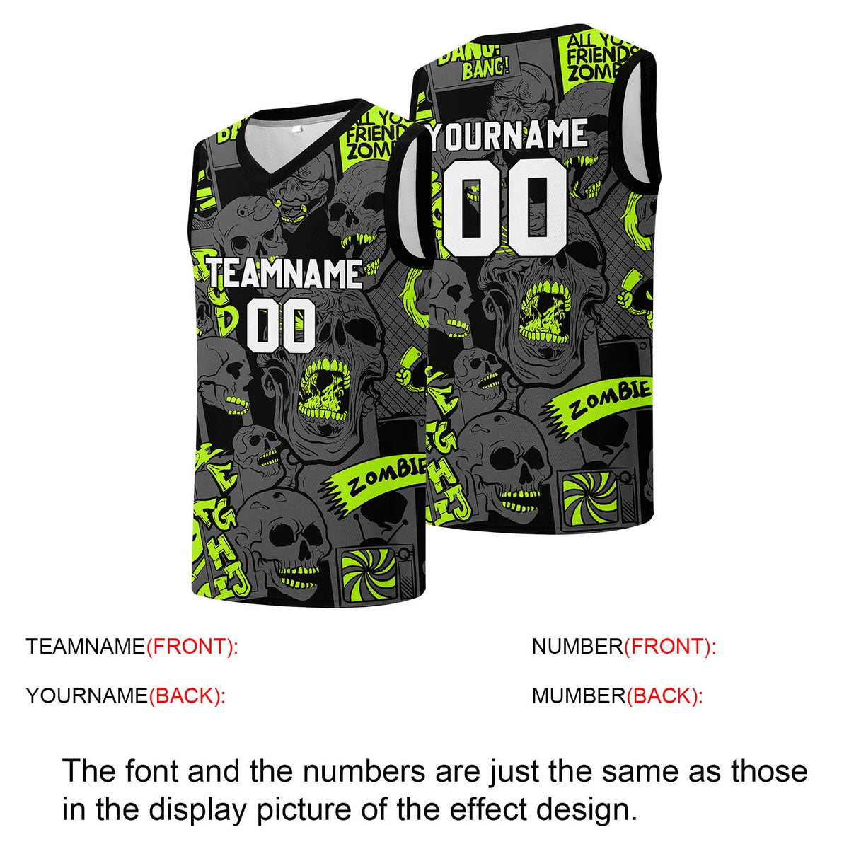 Individuelle Basketball-Jersey für Männer und Frauen. Gestickter und gedruckter Name, Nummer und Logo