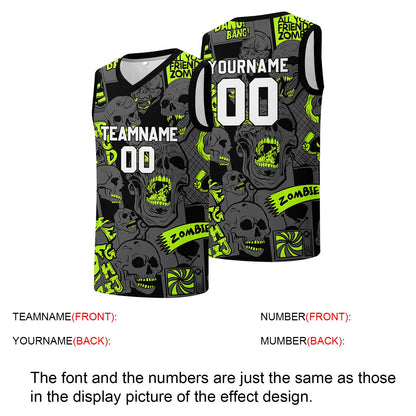 Individuelle Basketball-Jersey für Männer und Frauen. Gestickter und gedruckter Name, Nummer und Logo