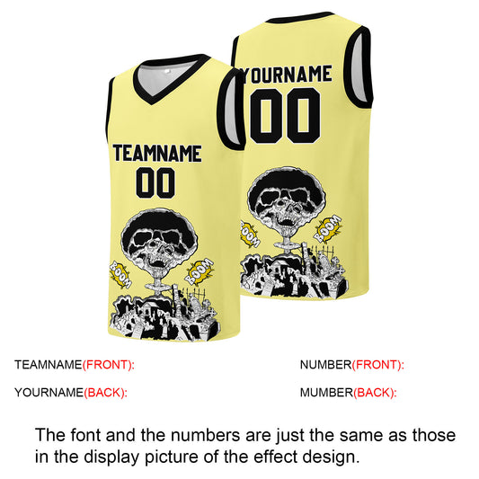 Individuelle Basketball-Jersey für Männer und Frauen. Gestickter und gedruckter Name, Nummer und Logo