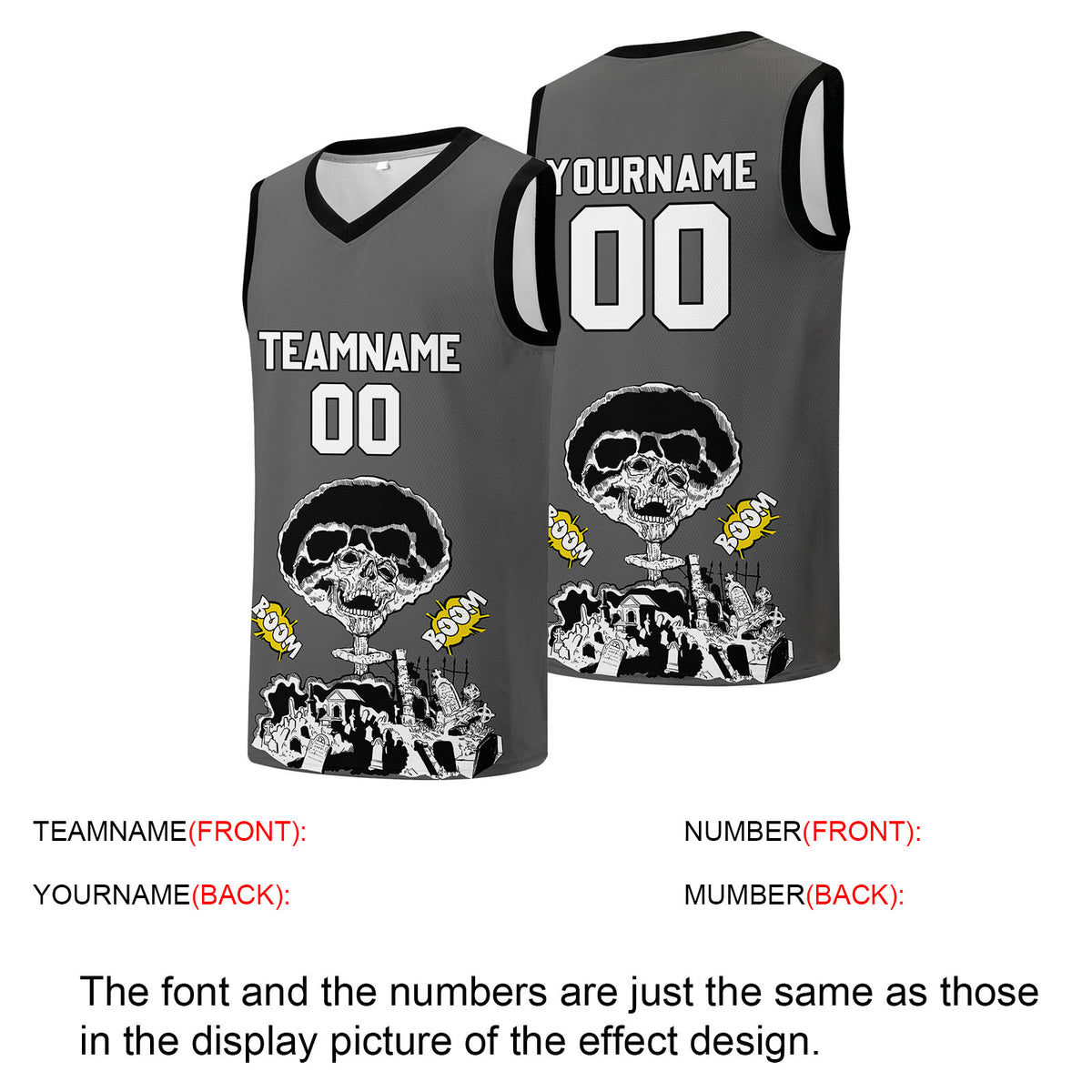 Individuelle Basketball-Jersey für Männer und Frauen. Gestickter und gedruckter Name, Nummer und Logo