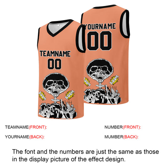 Individuelle Basketball-Jersey für Männer und Frauen. Gestickter und gedruckter Name, Nummer und Logo