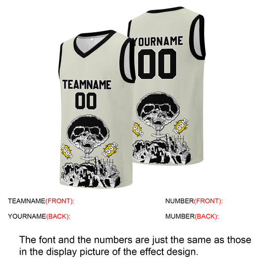 Individuelle Basketball-Jersey für Männer und Frauen. Gestickter und gedruckter Name, Nummer und Logo