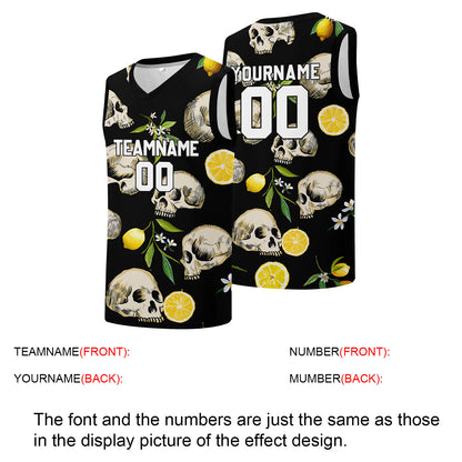 Individuelle Basketball-Jersey für Männer und Frauen. Gestickter und gedruckter Name, Nummer und Logo