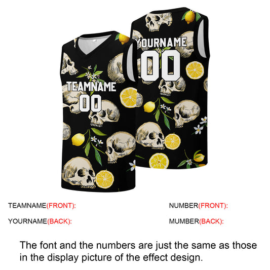 Individuelle Basketball-Jersey für Männer und Frauen. Gestickter und gedruckter Name, Nummer und Logo