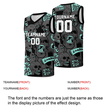 Individuelle Basketball-Jersey für Männer und Frauen. Gestickter und gedruckter Name, Nummer und Logo