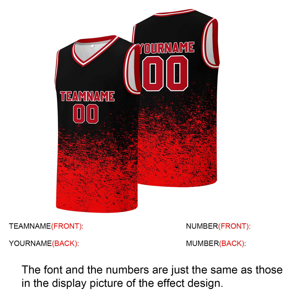 Individuelle Basketball-Jersey für Männer und Frauen. Gestickter und gedruckter Name, Nummer und Logo