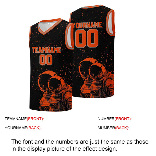 Individuelle Basketball-Jersey für Männer und Frauen. Gestickter und gedruckter Name, Nummer und Logo
